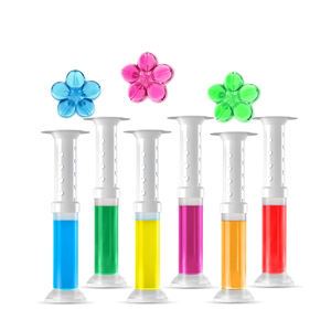 hot selling bathroom Automatic air fresh toilet flower gel toilet deodorant gel toilet cleaner gel