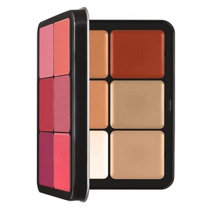 No logo blush cream and concealer palette 12 colori concealer contour palette campione gratuito - Product Image 1