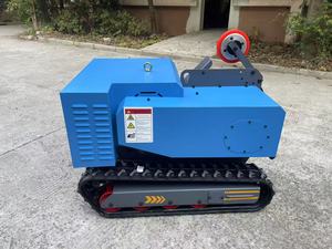 <span class=keywords><strong>Sega</strong></span> a <span class=keywords><strong>Filo</strong></span> Elettrica Cingolata Trifase da 37KW con Motore Brushless per Taglio di Pietra, Mattoni e Metallo - Product Image 3