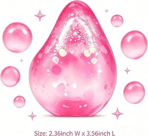 Aurora Drop Cube TPR Maltose <b>Squishy</b> Toy Popular Novelty Stress-Relieving Decompression Fidget Toy for Kids of All Ages - Product Image 2
