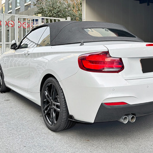 บีเอ็มดับเบิลยู ซีรีส์ 2 F22 F23 M Sport 2014-19 สติ๊กเกอร์ลายคาร์บอนไฟเบอร์ด้านหลังแบบมีกาวติดตั้งวัสดุ ABS - Product Image 3