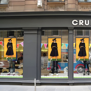 Vmision 43/49/55/65 inch đường phố cửa sổ hiển thị 3000/700 nits đôi mặt màn hình LCD cửa sổ màn hình hiển thị cửa sổ phải đối mặt với hiển thị - Product Image 1