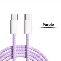 Cable Premium Xput de 2 Metros, Trenzado de Nailon, Tipo-C a Tipo-C, Carga Rápida 3A, Multifuncional para MacBook, iPad Pro