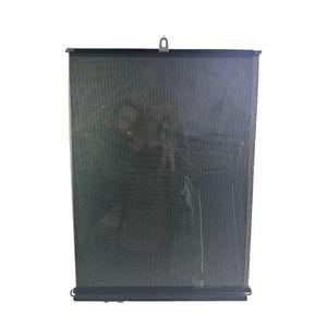 Parasol retráctil negro de alta calidad para ventana de <span class=keywords><strong>coche</strong></span>, cortina parasol con logotipo impreso - Product Image 5