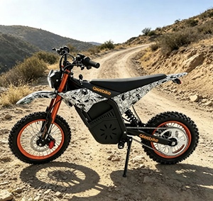 Qieebike - Motocicleta Eléctrica Todoterreno con Motor sin Escobillas de 4500 W, 72 V, 80 km/h - Product Image 1