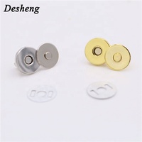 Penjualan Langsung Pabrik Kancing Magnetik Kuat Kancing Magnetik Berkualitas Tinggi 12MM/14mm/18mm Kancing Besi Bulat