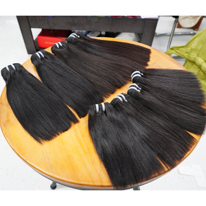 Estensioni di Capelli Umani Remy Vietnamiti, Doppio Filamento, Vergini Grezzi Senza Doppie Punte, Vendita all'Ingrosso - Product Image 1