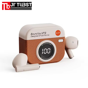 <span class=keywords><strong>Casque</strong></span> Bluetooth Q86 2026 <span class=keywords><strong>Nouveau</strong></span> sans fil à réduction de bruit semi intra-auriculaire sport haute performance pour hommes et femmes avec affichage numérique étanche IPX5 - Product Image 3