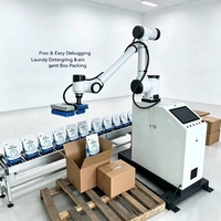 Cobot de Paletización Automática para Líneas de Producción, Robot Colaborativo de Bajo Ruido para Apilado de Cajas