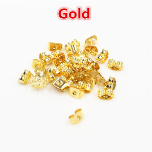 200pcs <strong>Earring</strong> Post <strong>Backs</strong> Stopper Scrolls Ear Post <strong>Butterfly</strong> <strong>for</strong> Jewelry Making DIY Blocked Caps <strong>Earring</strong> <strong>Backs</strong> Stoppers - Product Image 6
