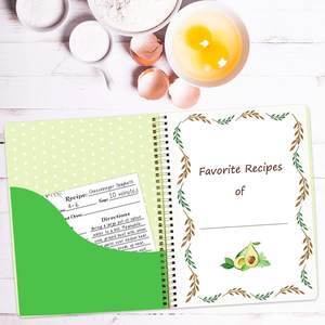 Mon Journal de Recettes Préféré : Carnet de Recettes Vierge à <span class=keywords><strong>Remplir</strong></span>, Organisateur de Recettes - Product Image 4