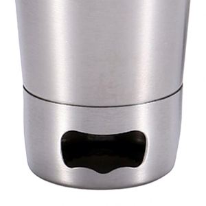 Stainless Steel Beers Mug with <b>Bottle</b> Opener Beers Cup 500ml for Travel Drink Kitchen Dining - Product Image 6