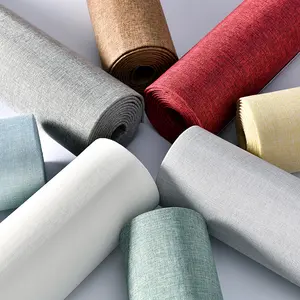 Panic Buying Decorative Manufactory Linen Wallpaper 3D
