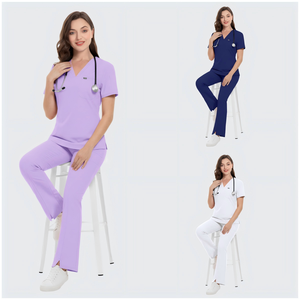 42389 Uniformes médicaux personnalisés pour femmes, vêtements <span class=keywords><strong>de</strong></span> mode, style américain, luxueux, élégants, sexy, grandes tailles, pour l'hiver, les fêtes et les invités <span class=keywords><strong>de</strong></span> mariage - Product Image 1