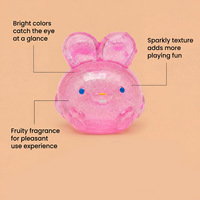 Squishy Toy Vente en gros Plastique Mini Maltose Lapin Décompression Pétrissage Jouet Vent Ball avec Rebond Lent