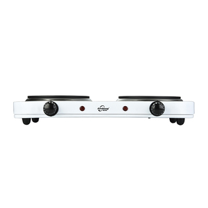 Réchaud électrique <span class=keywords><strong>portable</strong></span> Andong, double plaque chauffante solide, cuisinière électrique, plaque chauffante à 2 brûleurs pour la cuisson, 2000 watts - Product Image 5