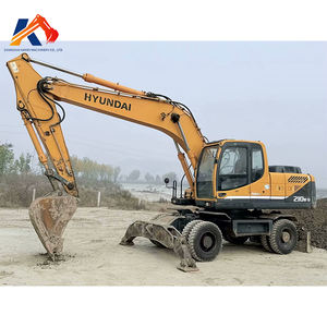 รถขุดล้อยางมือสอง Hyundai 210W R210w-9 robex 210W DH210W 21ton รถมือสอง - Product Image 1