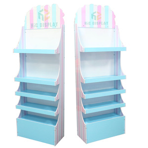 Dễ thương có thể gập lại PVC vender Booth <span class=keywords><strong>Pop</strong></span> Up đứng nhựa PVC bọt Bảng hiển thị đứng cho cửa hàng đồ chơi tầng Pallet Kệ hiển thị - Product Image 3