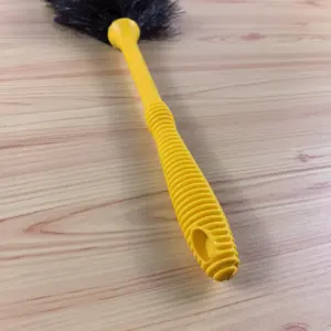 76CM Microfiber Duster 120g Feather Duster Flexible With Plastic Rubber Handle For Household Cleaning