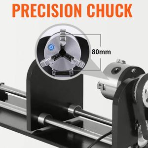 Vevor CO2 CNC ébauches Machine graveur Laser à axe rotatif pour métal verre acrylique MDF cristal facile à utiliser prend en charge AI DXF PLT - Product Image 5