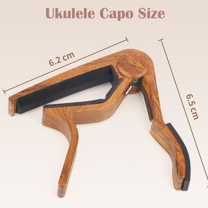 Dedo Music Custom Logo Metal Capo en color palisandro para guitarras acústicas y eléctricas Precio competitivo para <span class=keywords><strong>Martin</strong></span> Ukulele - Product Image 2