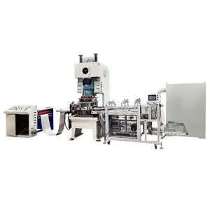Fully Automatic 45 Ton Aluminum Foil Container Making Machine For Disposable Aluminum Foil Lunch Box