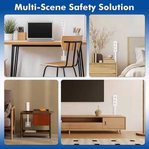 Drehbarer, ausziehbarer Stecker mit 2 AC-Steckdosen, USB-A und USB-C - Product Image 6