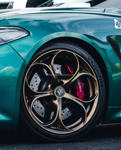 Cerchio in Lega Forgiato Cromato Concavo a Canale da 18 19 Pollici 5x110 4x98 per <span class=keywords><strong>Alfa</strong></span> <span class=keywords><strong>Romeo</strong></span> Giulia Sport Rwd Mito Stelvio <span class=keywords><strong>Spider</strong></span> 147 159 156 - Product Image 6