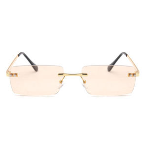 Óculos de sol retângulo pequeno vintage, óculos para homens e mulheres - Product Image 4