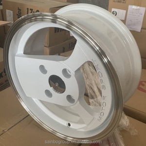 Rines de Aleación de Aluminio para Automóvil Sainbo, F70304, 13x5.5, 14x6, 16x7, 16x8.5, 4x100, 4x108, 4x114.3, 5x100, Bronce, Plata, Negro, Blanco, Borde Mecanizado - Product Image 4