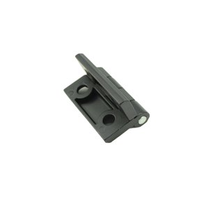 Engsel pintu furnitur baja tahan karat engsel industri mekanis Aloi aluminium logam hitam untuk aplikasi pintu gudang rumah - Product Image 5