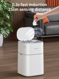 JOYBOS Thùng Rác Phòng Tắm Thông Minh 14L Thùng Rác Tự Động Cảm Biến Thông Minh Thùng Rác Hình Vuông Không Chạm Điện Gia Dụng Thông Minh - Product Image 5