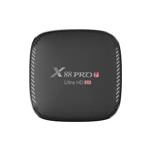 De gros tv box x88 pro-Boîtier tv X88 Pro T TV Android, 2 go, 6k, h313, fabricant chinois, nouveau