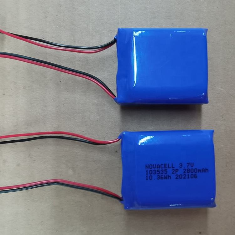 Custom Design Battery Pack Lithium Battery 2P1S 3.7v 2800mah 3000mah ...