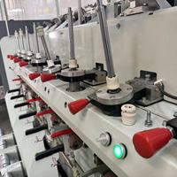 Machine à tordre le fil fantaisie Kingkangda en gros d'usine, tambour rainuré, bobinage, moteur PLC, pour fil de coton et de fibre