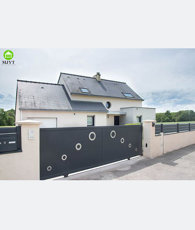 Modern Telescopic Sliding Door Aluminium Single