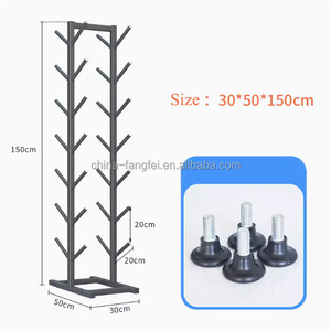 Công Suất Lớn Thể Thao Yoga Mat Hiển Thị Đứng Mật Độ Cao Bọt Con Lăn Cửa Hàng Bán Lẻ Thể Thao Yoga Mat Lưu Trữ Giá Làm Kim Loại - Product Image 4