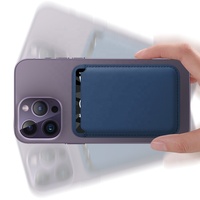 Sac à cartes magnétique en cuir Original, porte-cartes officiel pour iPhone 12 13 14 Pro Max, étui de téléphone