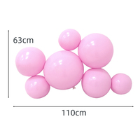 Ballons de vacances une pièce épais durables gonflables réutilisables en PVC ensemble de boules à usage unique décorations de fête Diwali nouveauté