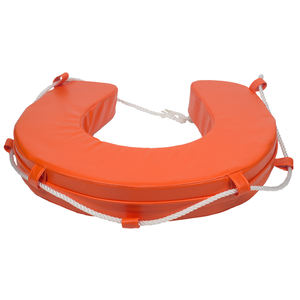 Dehuan EVA U Type Foam Horseshoe Lifebuoy 600mm Diameter Synthetic Leather Surface >=12.5kg Buoyancy - Product Image 6