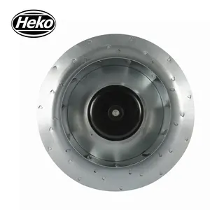 مروحة Heko عالية الكفاءة بمحرك بقوة 280 ملم مصنوعة من سبائك الألومنيوم المُرفقة مزودة بمنفذ للتدفئة في الأماكن الحرارية المفتوحة من الاتحاد الأوروبي (EC) مع شهادة السلامة من الاتحاد الأوروبي (FFU)