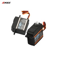 EMAX官方ES3054 17G 0.13Sec 23T金属齿轮数字微型遥控舵机驱动器适用于机器人遥控飞机ES3154升级版