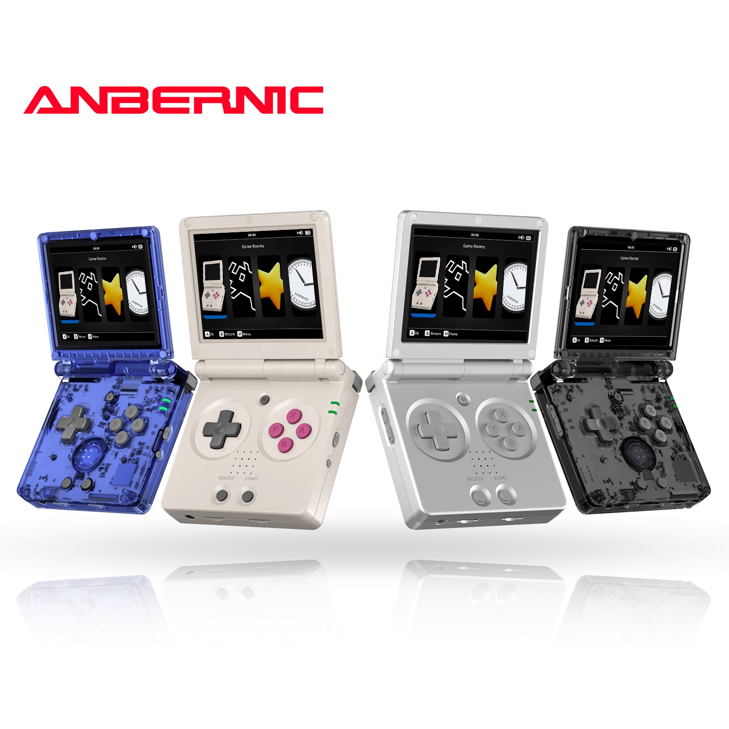 ANBERNIC RG35XXSP Retro Game Console - 64GB Portable Fun