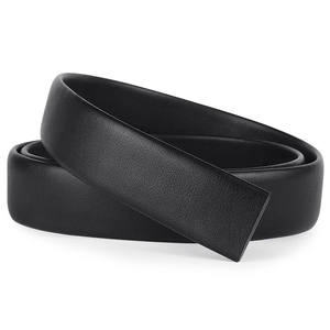 ชุดเดรสหัวเข็มขัดอัตโนมัติสำหรับผู้ชายแยกเข็มขัดหนังวัวแท้แยกออกจากกัน - Product Image 4