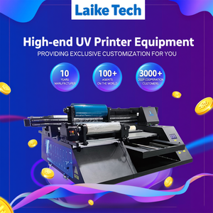 UV DTF-printer, model 6090, met automatische laminator voor CMYKWV-kleuren. - Product Image 3