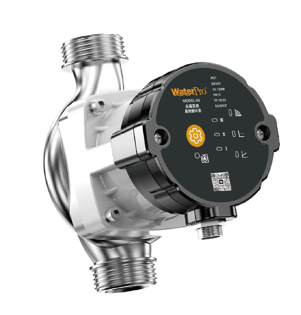 24V Energy-Saving Mute Permanent Magnetic Frequency Conversion Temperature Control Circulation Water Pumps