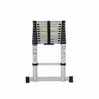 Échelles télescopiques pliantes SURESTEP en aluminium de conception industrielle EN131, capacité de charge de 150 kg, 13 marches, 12,5 pieds