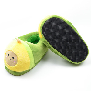 la fruta de aguacate zapatos de <span class=keywords><strong>casa</strong></span> caliente zapatos Neutral de peluche suave Zapatillas de <span class=keywords><strong>casa</strong></span> aguacate zapatos - Product Image 2