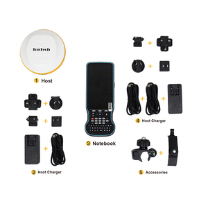 Dispositivo de mano TopTech TK600 RTK GNSS con doble cámara, IP67, punteo visual, 4G/Bluetooth/WiFi, alcance de 10 km y 10 horas de funcionamiento - Product Image 4