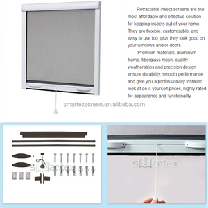Wind Proof Retractable Mosquito Net Fly Window Insect Screen Roller <strong>Mesh</strong> for Household Window Protection - Product Image 4